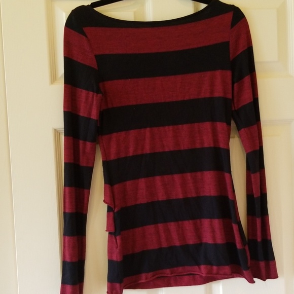 Maroon Long sleeve top - Picture 2 of 3